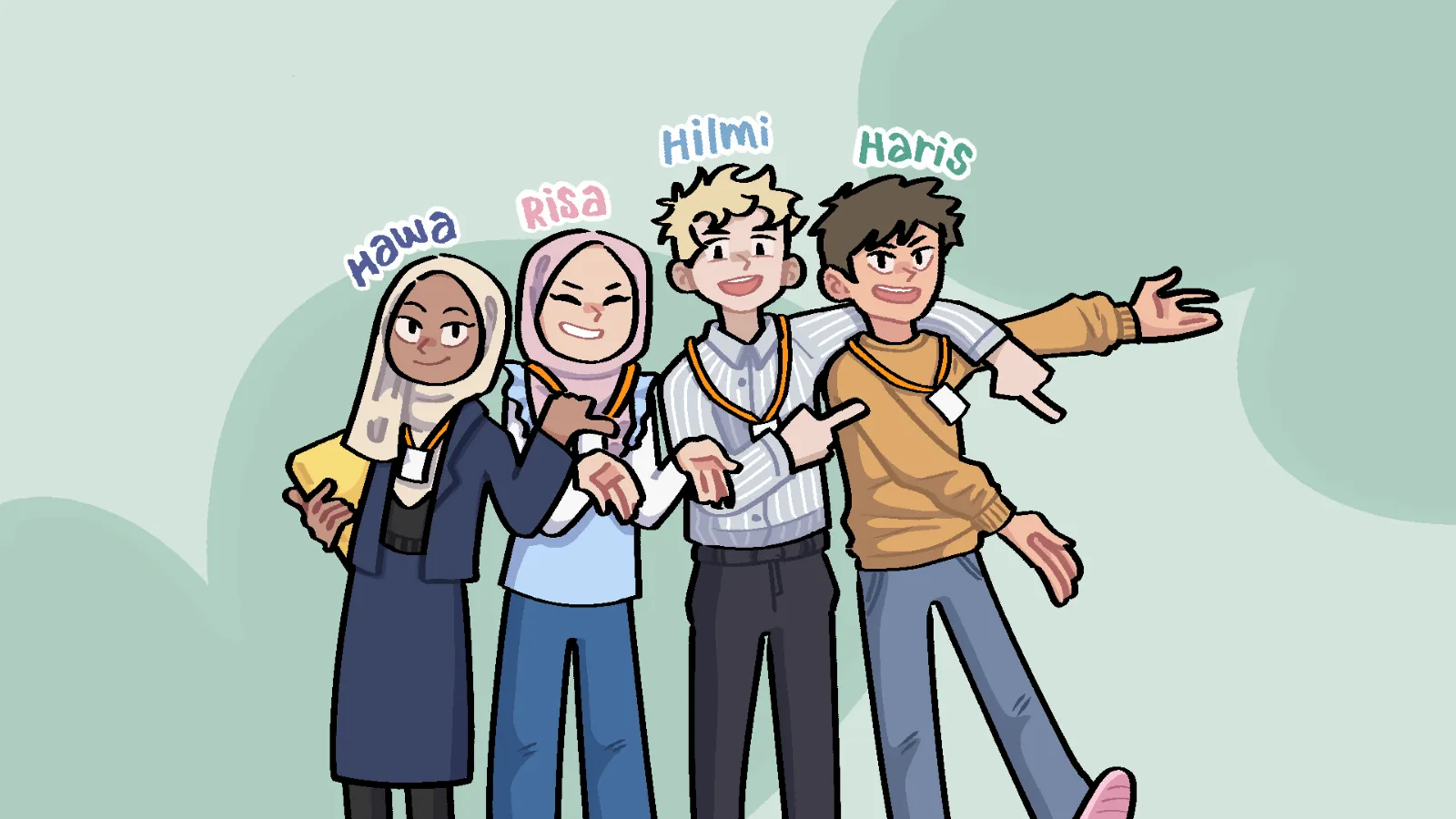 Ilustrasi konsultasi sistem HRIS - Diskusi tim ahli dengan manajemen perusahaan untuk solusi HR terbaik